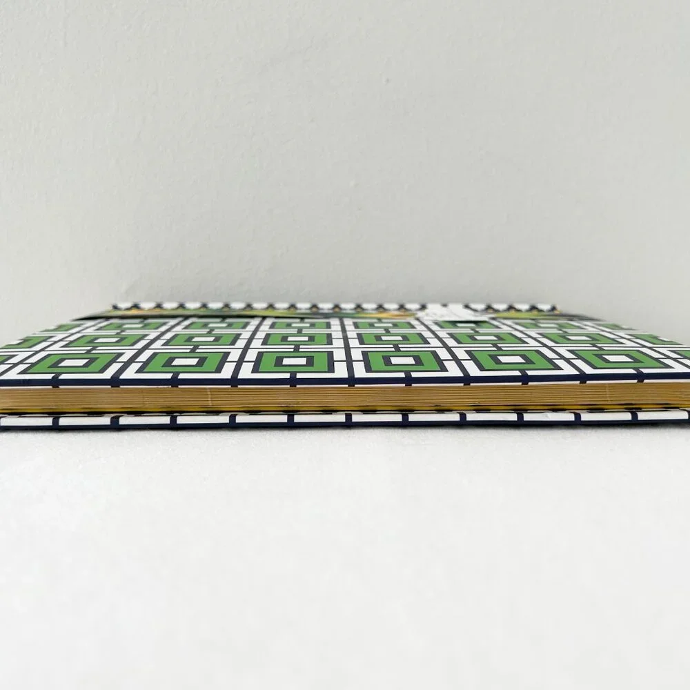 JONATHAN ADLER Photo Album 100 Pictures Geometric Groovy Green Blue Yellow NEW